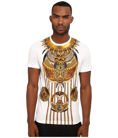 versace mens short sleeve shirt|versace collection men shirt white.